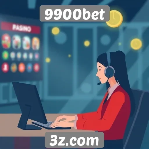 Responsividade do suporte ao cliente na 9900bet